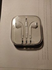 NEW Genuine APPLE Original 3.5mm Jack iPhone Wired Earpods Earbuds Never Opened