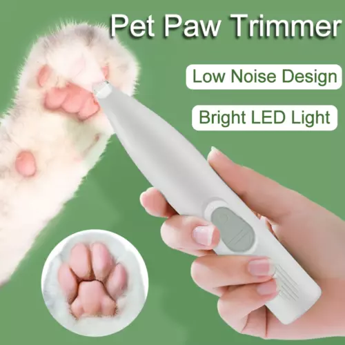 Electric Dog Paw Trimmer Pet Grooming Clipper Paw Pads Clippers Cat Hair Clipper - Picture 2 of 10