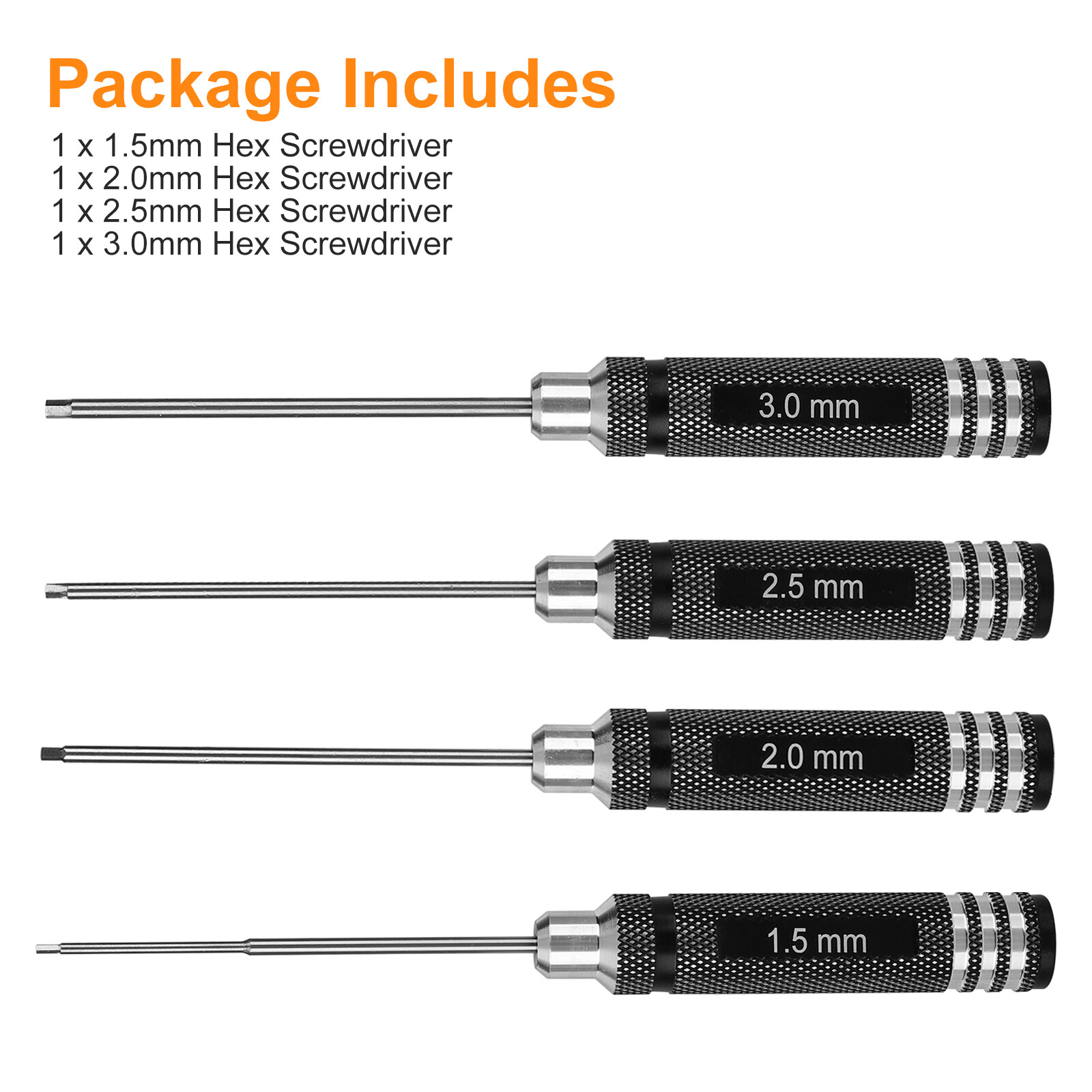 Hex Nut Screwdriver Set for RC Traxxas Car Helicopter Boat Drone Repair Tool Kit