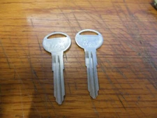 2 Ilco  MZ17, X188 Key Blanks
