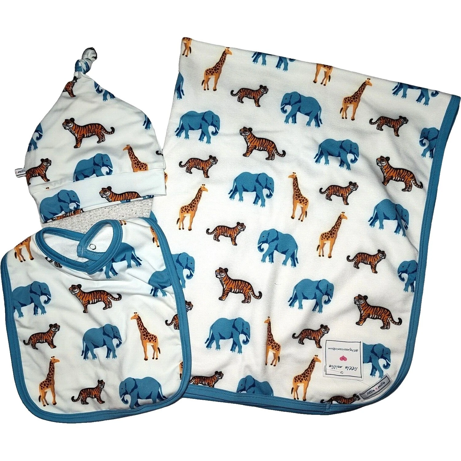 Safari Easy Care Nursery Manta Conjuntos