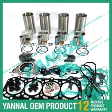 For Nissan Diesel Engine ZD30 Overhaul Rebuild Kit With Gasket Set Bearing