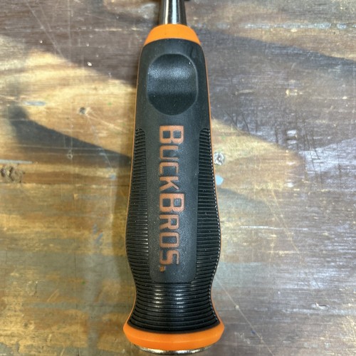 Buck Bros Comfort Grip Chisel 1/2" Black 74713 - Picture 3 of 4