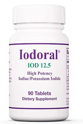 Brand New and Sealed Iodoral IOD 12.5 - 90 Tablets