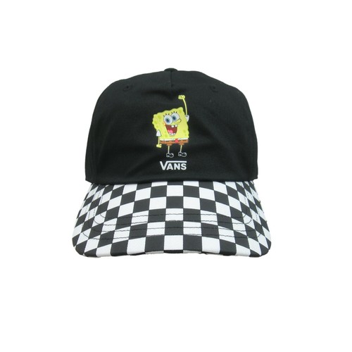 Wall Adjustable Strapback Hat Black 