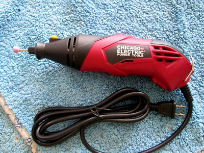CHICAGO ELECTRIC 68696 VARIABLE SPEED CORDED ROTARY TOOL | eBay
