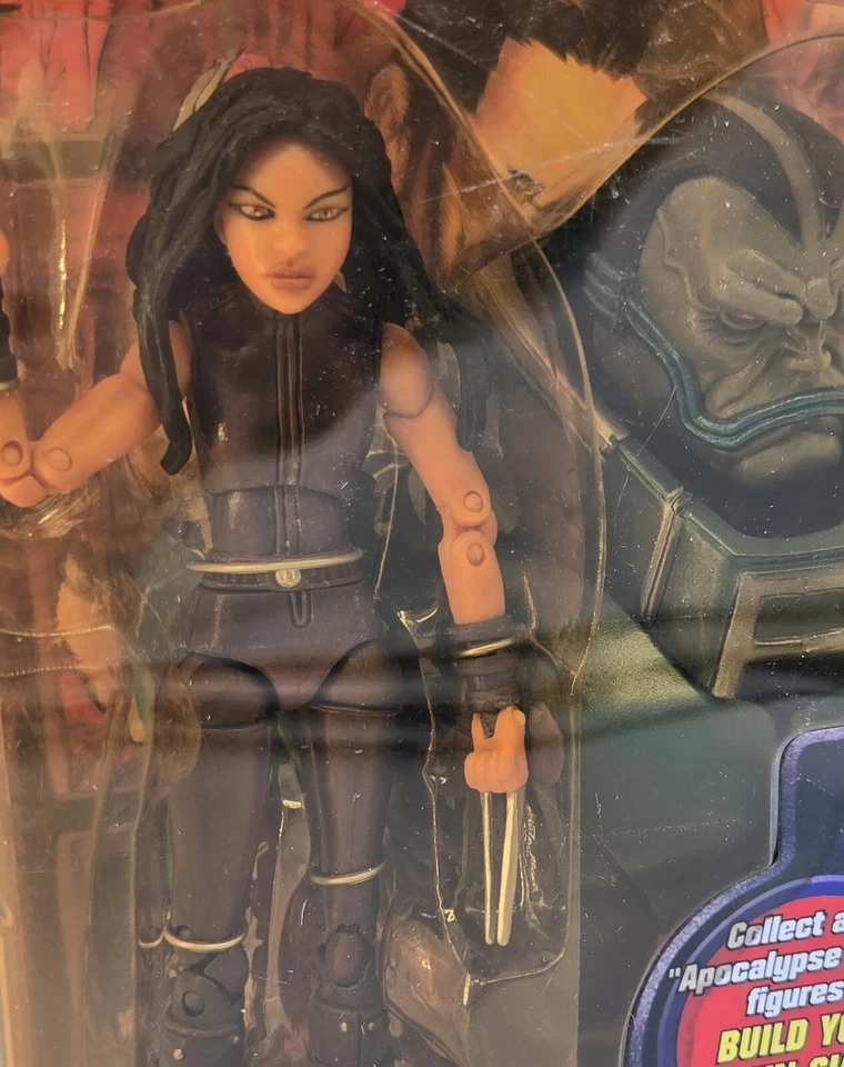 Figura de acción Marvel Legends X-Men X-23 Apocalypse BAF NUEVA EN CAJA (caja dañada) Foto 2 de 3