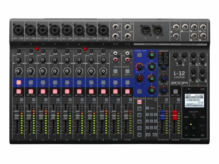 Zoom mixer analogico L12