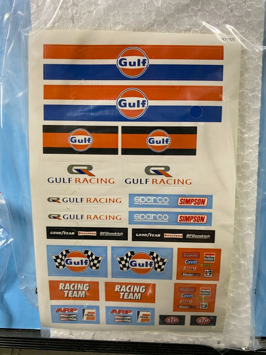 Race Track Gulf Oil Diorama with Decals for 1/64 Scale Models by American  Diorama 76533