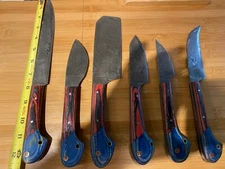 DAMASCUS STEEL CHEF KITCHEN KNIFE SET WITH WOOD HANDLE - M 123