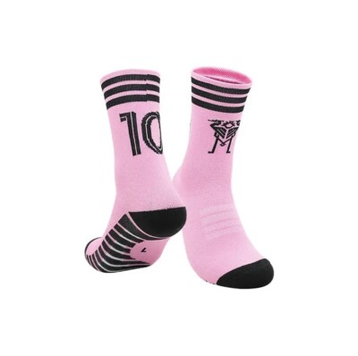 Lionel Messi 10 Inter Miami Football Socks Mens Size Large UK