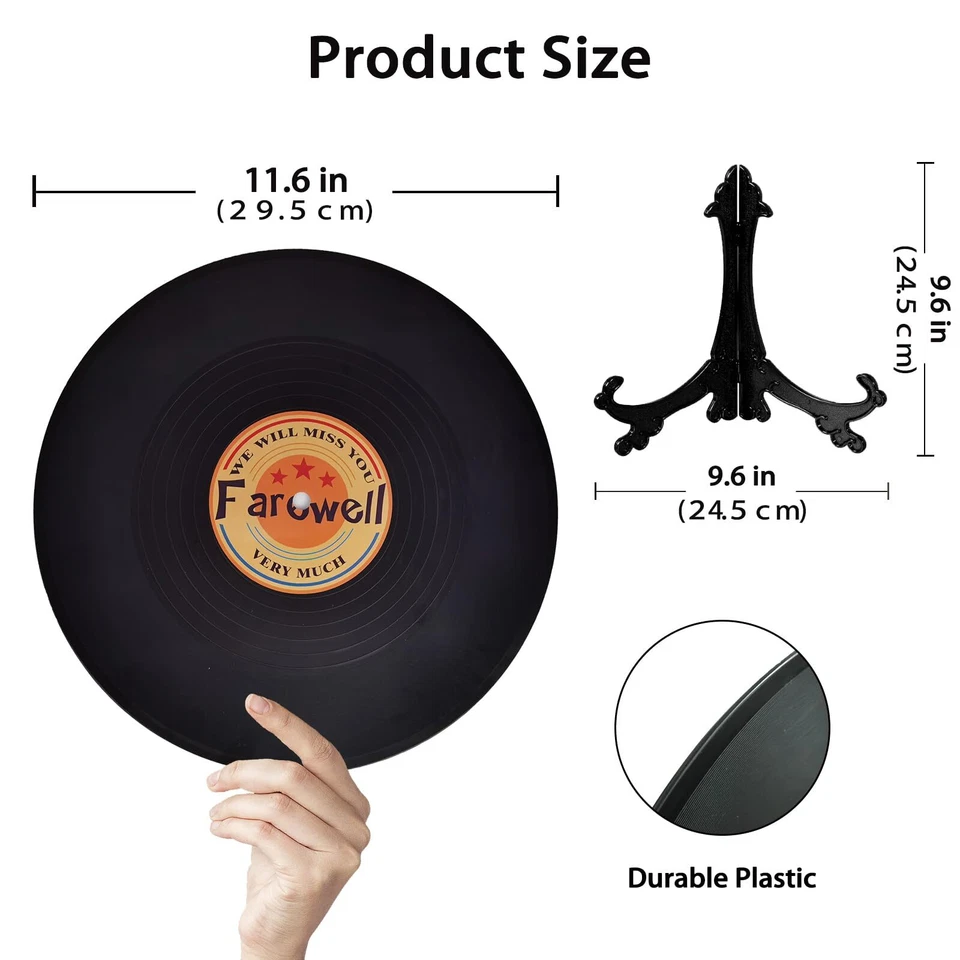 Libro de visitas de despedida firma alternativa disco de vinilo felicitaciones jubilación pa... Foto 3 de 4