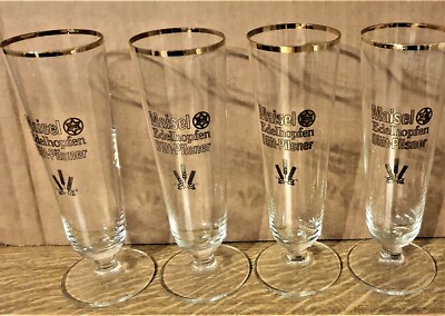 Biergläser/Tupen - 4x -Maisel-Edelhopfen-Diät-Pilsner-Neuwertig