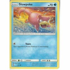 12/68 Slowpoke Common: Pokemon Trading Card Game Hidden Fates