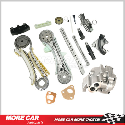Timing Chain Kit Oil Pump Set fit 97-02 Ford Explorer Ranger Mazda B4000  - Main Image