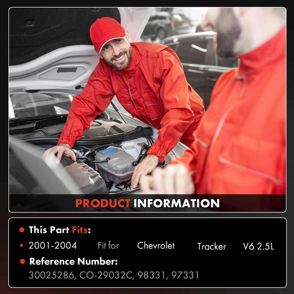 Compresor de aire acondicionado con embrague para Chevrolet Tracker 2001-2004 V6 2,5 L SUV 30025286 Foto 2 de 4