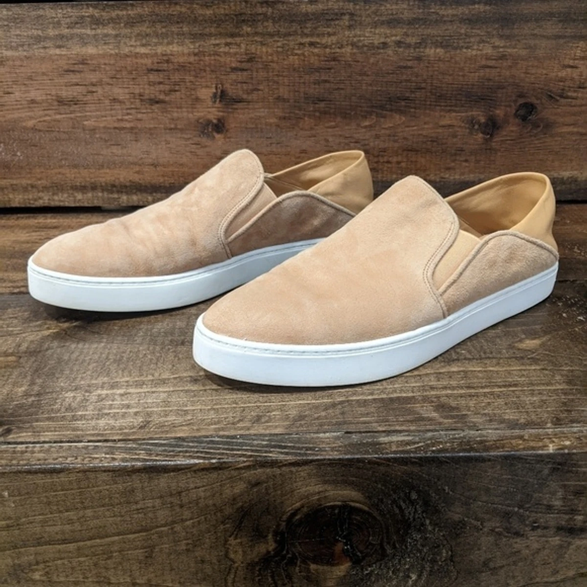 Vince garvey suede sneaker sales
