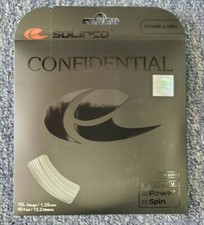 Solinco Confidential 16L Gauge 1.25mm Tennis String NEW