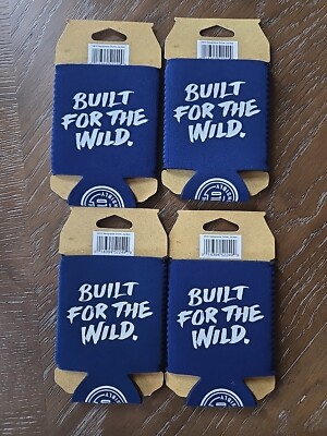 Four (4) New YETI Neoprene Drink Jacket Coozie  Built for the Wild 