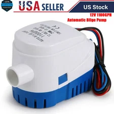 Automatic Submersible Boat Bilge Water Pump With Auto Float Switch(12V,1100GPH)