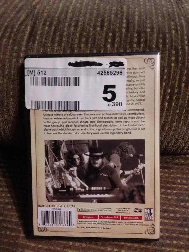 Lynyrd Skynyrd: Gone with the Wind (DVD, 2015) Brand New Unopened Sealed Rare - Image 4 of 4