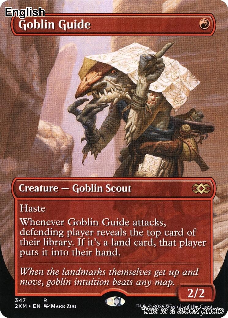 Goblin Guide (Borderless) [2XM - 347] Double Masters