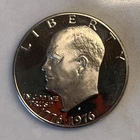 1776-1976 S IKE EISENHOWER 40% SILVER Dollar 1 coin Gem Cameo Proof in Capsule