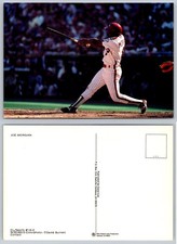 Joe Morgan Baseball Postcard - Batting Stance - Vintage Sports Memorabilia