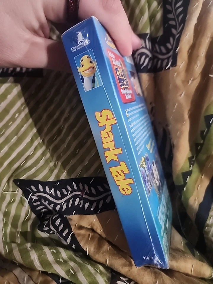 Shark Tale Movie VHS Tape DreamWorks Will Smith Brand New Sealed Vintage 2005 Foto 2 de 4