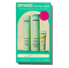 AMIKA   SET The Kure Bond Repair Shampoo Conditioner Smooth Care Hair Full New