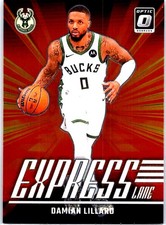 2024-25 Donruss Optic #14 Damian Lillard Express Lane