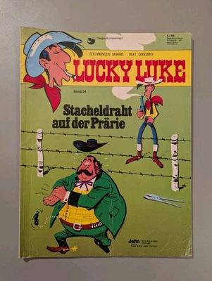 Lucky Luke Album Band 34- Delta Verlag-1982- Softcover-Bilder dienen dem Zustand - Bild 1 von 4