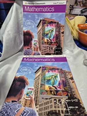 I Ready Classroom Mathematics Grade 7 Volume 1 & 2 Student Workbooks Unit 1-7