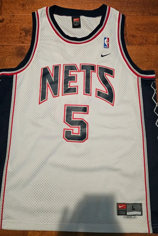 Camiseta Jason Kidd New Jersey Nets Nike NBA Swingman Baloncesto Talla L Nueva  Foto 2 de 4