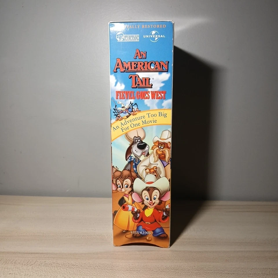 An American Tale & Fievel Goes West VHS Video Tapes Special Edition Box Set of 2 - Image 3 of 4