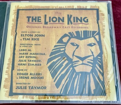 The Lion King (1997 Original Broadway Cast) New/Sealed