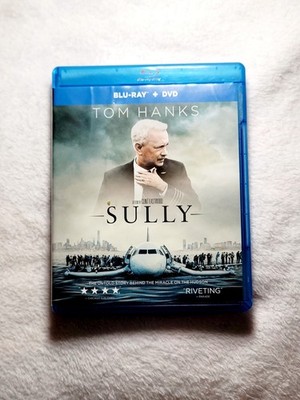 Sully Standard Edition 2016 2 Disc Blu-Ray & DVD Movie Like New Condition