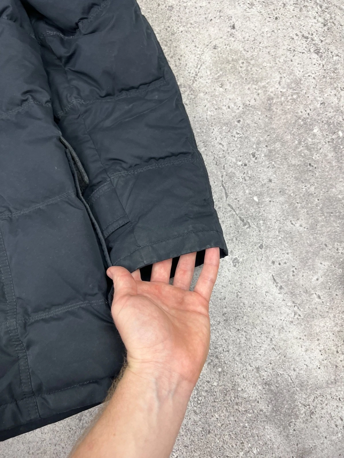 Ermenegildo Zegna Goose Down Jacket Navy Men's size 50 - product detail image 23