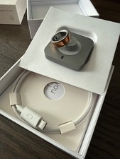 oura ring gen 4 size 6 rose gold with cord, base, and box