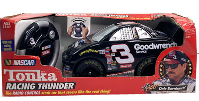 NOS Tonka Nascar Racing Thunder RC #3 Dale Earnhardt Stock Car Controller 2000