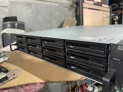 Synology RackStation RS2414 + 12 Bay Network Attached Storage + 12 Tray + Rail