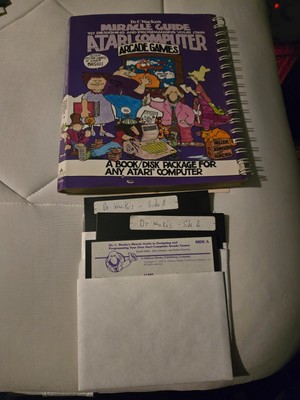 Dr C Wacko's Miracle Guide to Designing Programming Atari 400/800 XE Game w/Disk