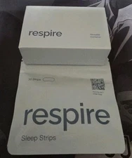 2 Respire Sleep Strips 30ct & Case  Anti-Snore Breathing  set