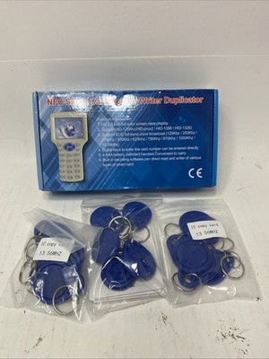 NFC Smart Card Reader Writer RFID Copier Duplicator 125KHz 13.56MHz