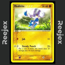 Meditite - 66/101 - Common - Hidden Legends - Pokemon Card - VLP on eBay