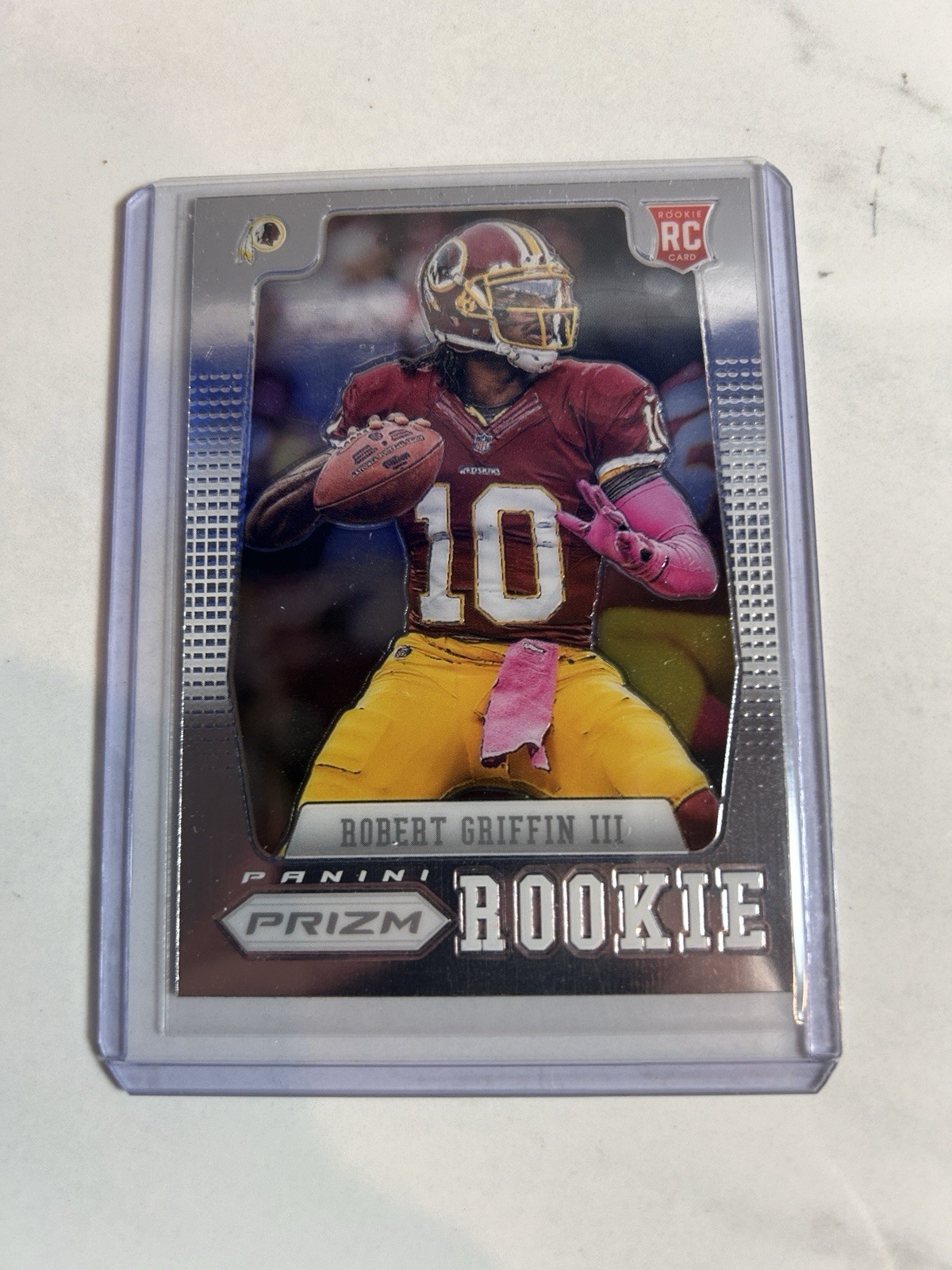 Panini 2012 Prizm Robert Griffin III #227 Rookie Washington Commanders Football