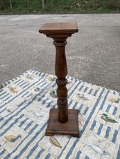 Vintage Pine Plant Stand Jardiniere