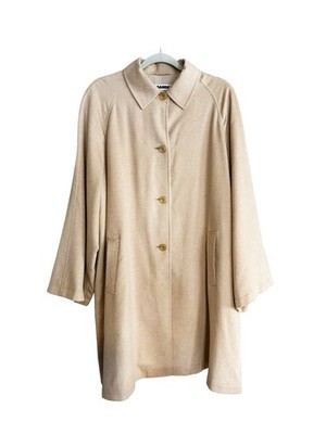 ARCHIVAL 1990s JIL SANDER 100% Camel Hair Coat IT 40 | US 4 Made in Italy 