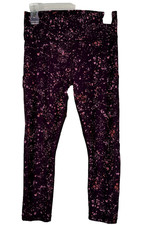 Athleta Leggings Women's Size Small Ultimate Stash Pocket Splat Capri Purple