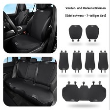 Für Audi-Q2,Q3,Q4,Q5,Q7,Q8,R8,TT-3D Luxus Seidenleder Auto sitzbezug